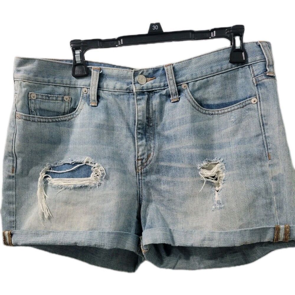 MADEWELL Women's  Cutoff Denim Strech  Shorts Size 31